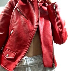 Zara Faux Leather Jacket